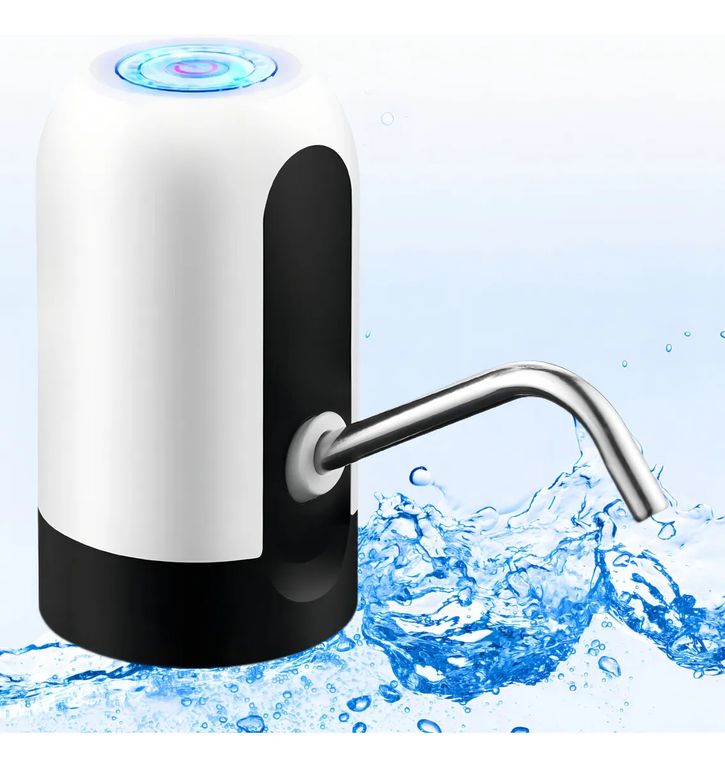 GENERICO Dispensador De Agua Eléctrico Recargable USB Para Bidon - Automatico y Portatil Universal FIGOIMPORT