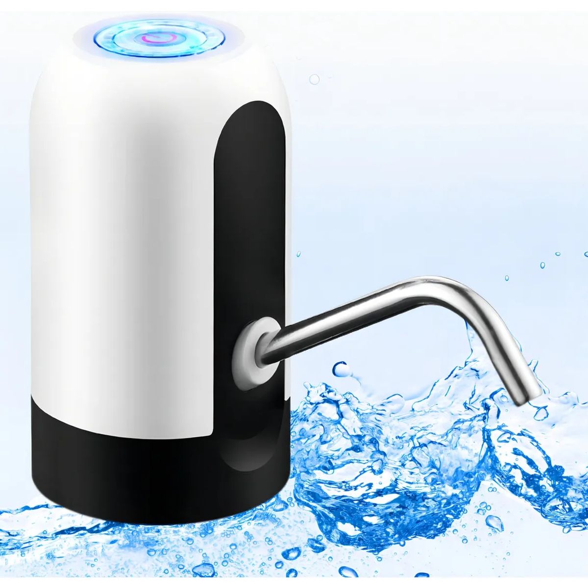 GENERICO - Dispensador De Agua Eléctrico Recargable USB Para Bidon - Automatico y Portatil Universal FIGOIMPORT