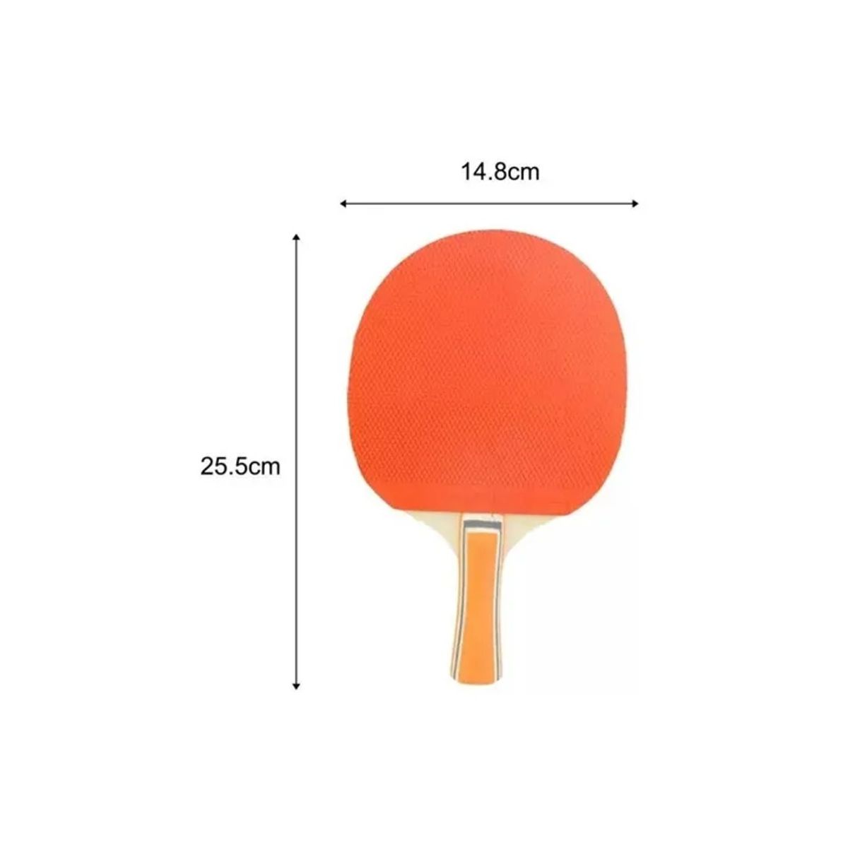 GENERICO - Set 2 Paletas De Ping Pong 3 Pelotitas Juego De Mesa 237023