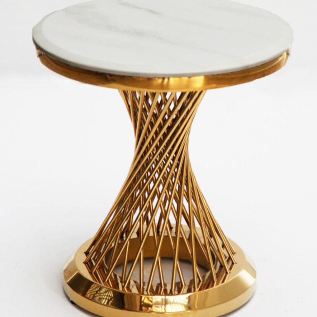 GENERICO - Mesa Lateral Hades Estambul Design Dorado.