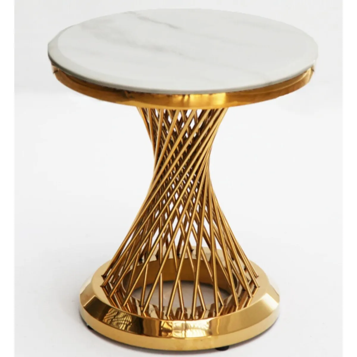 GENERICO - Mesa Lateral Hades Estambul Design Dorado.