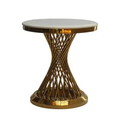 GENERICO - Mesa Lateral Hades Estambul Design Dorado