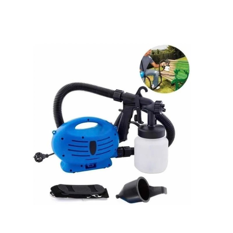 GENERICO - Pulverizadora Eléctrica para Pintar con compresor 650 Watts