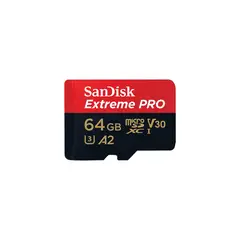 SANDISK - Micro Sd Extreme Pro 64Gb 170M Lectura Adaptador