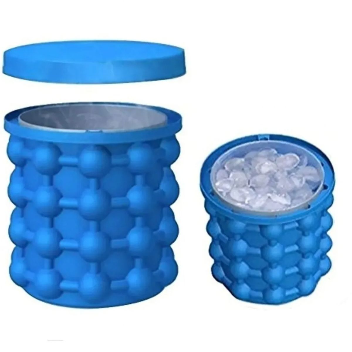 GENERICO - Hielera Cubeta Cubetera Hielo Facil Ice Silicona