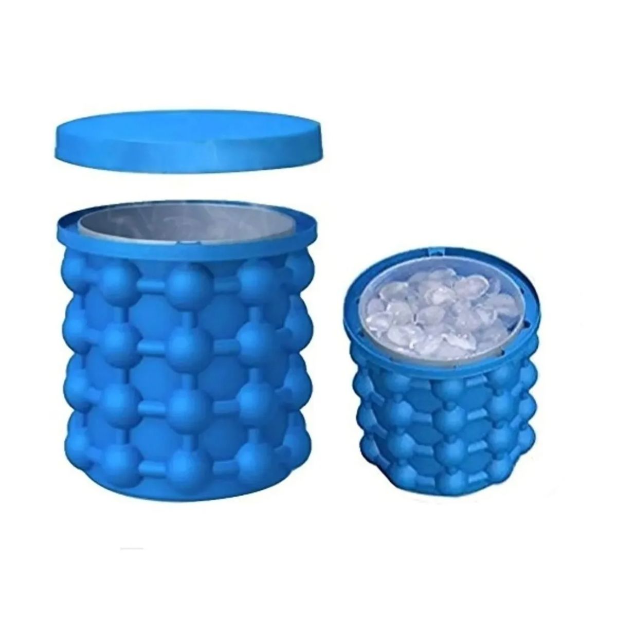 GENERICO - Hielera Cubeta Cubetera Hielo Facil Ice Silicona