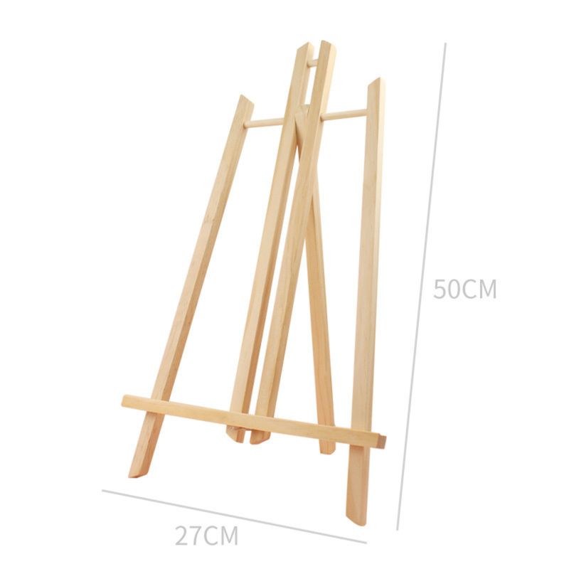 GENERICO - Atril plegable de Escritorio de Madera para Pintar 50 cm