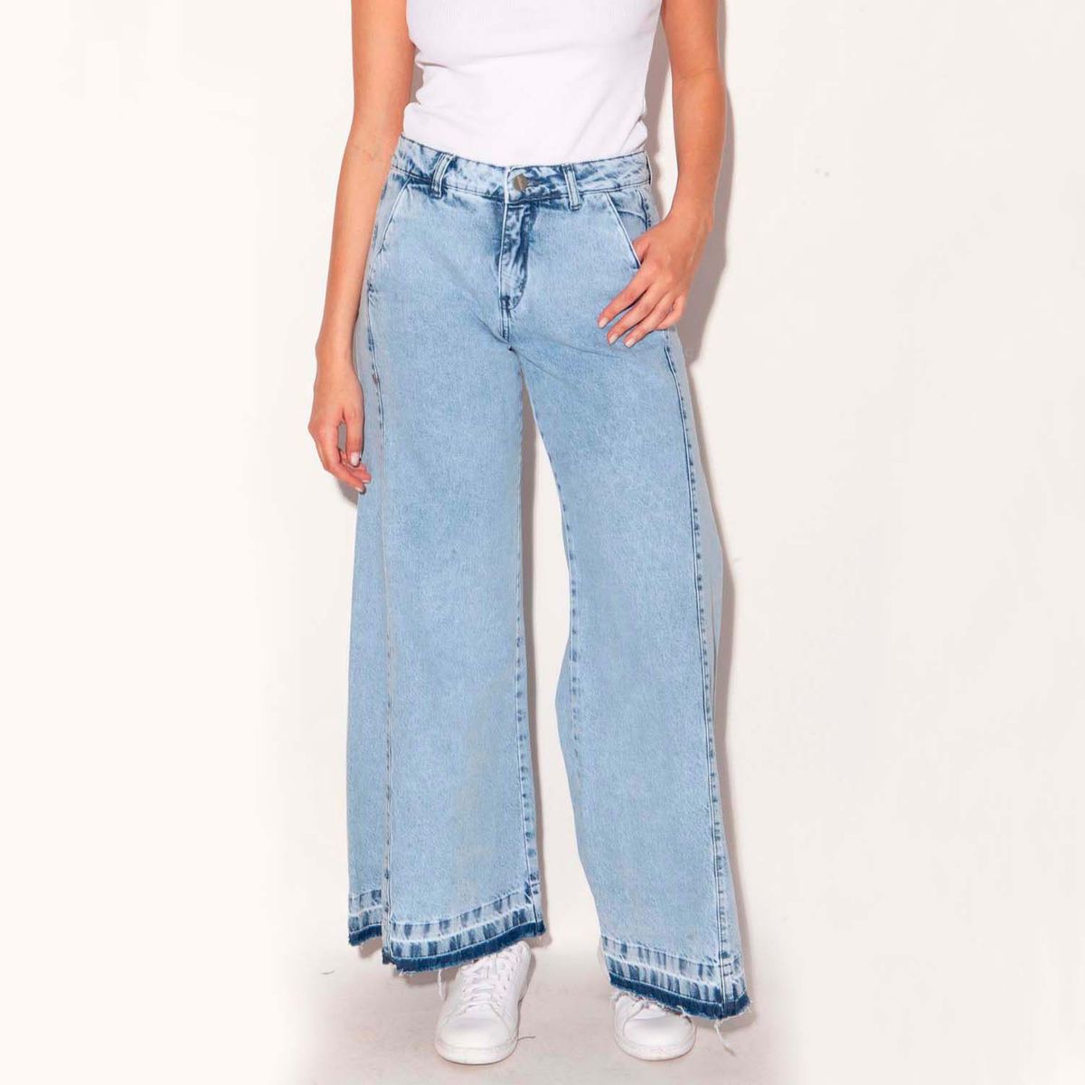 MOMCHIC - Jeans Wide Lisa Ray Celeste