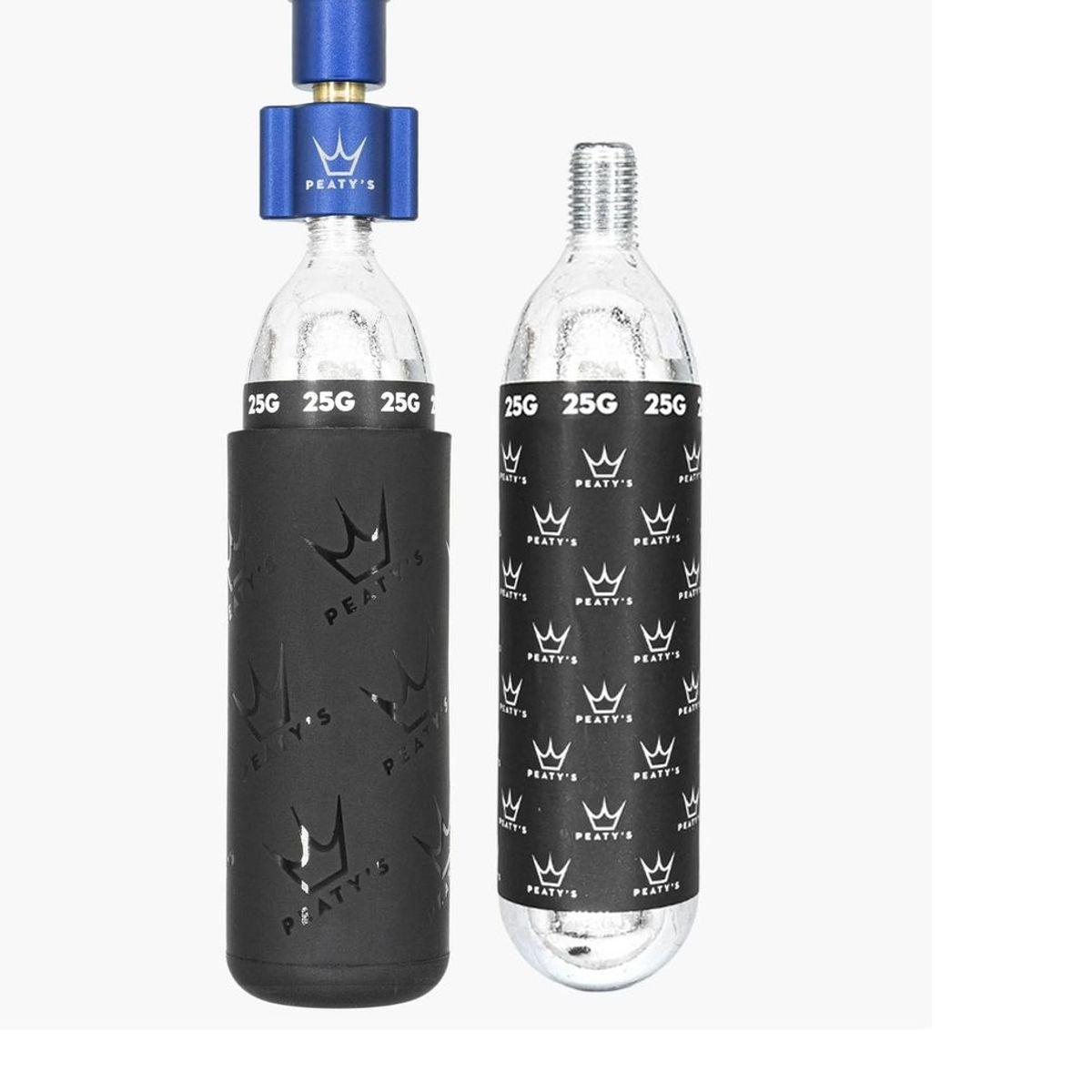 PEATYS - Kit CO2 para Inflado Neumaticos 25G Azul Peaty´s PEATYS