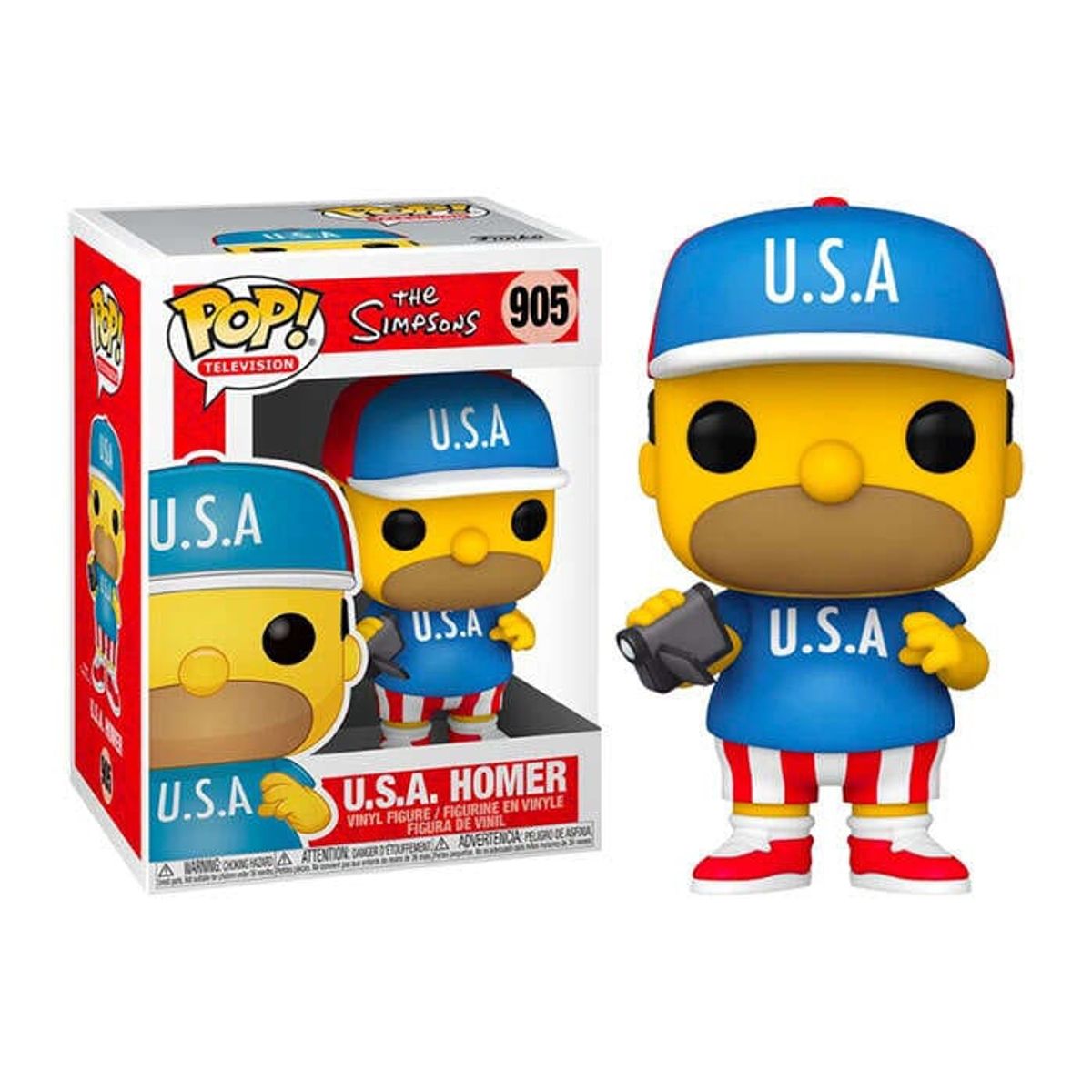 FUNKO - Funko POP - THE SIMPSONS - USA HOMERO 905