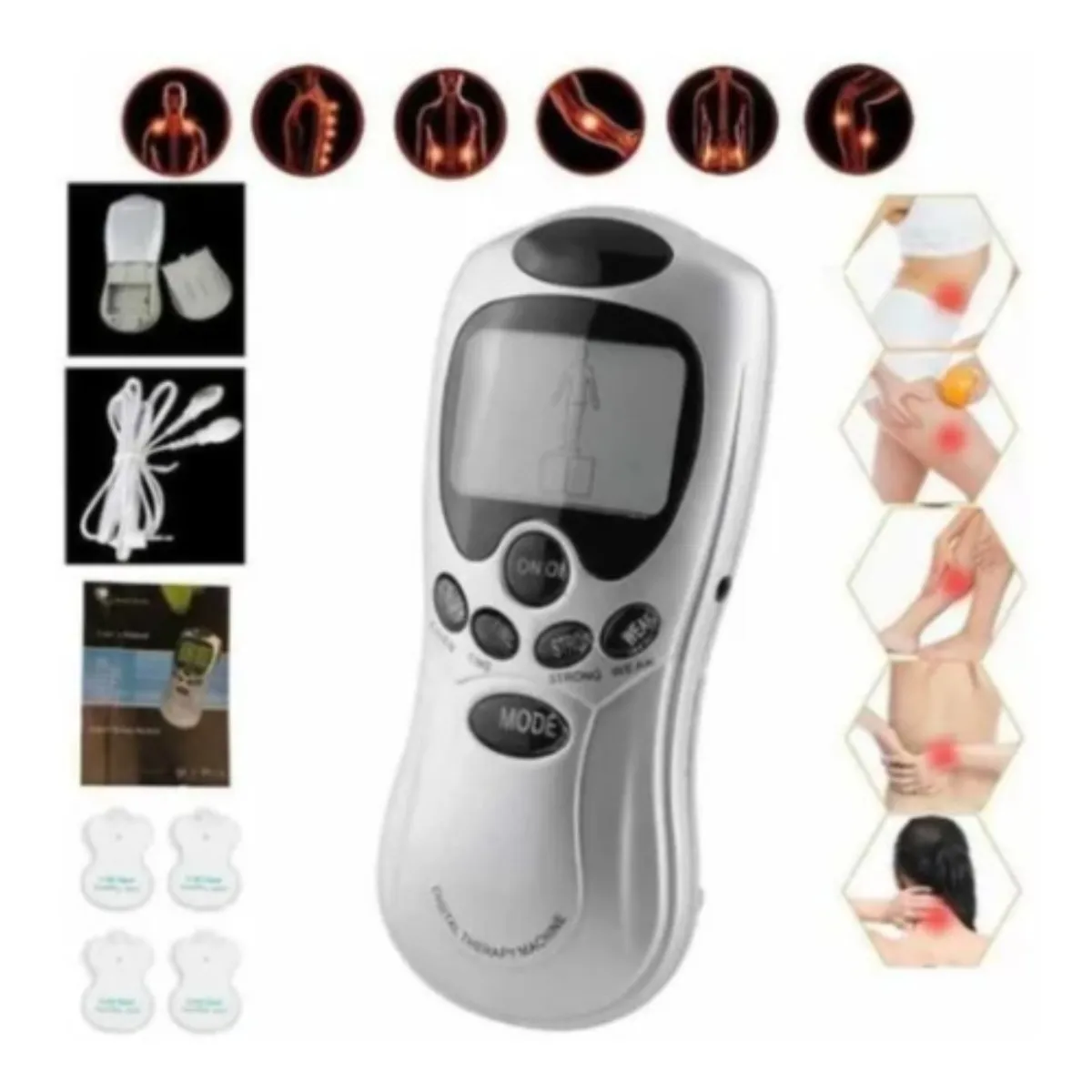 GENERICO - Maquina terapia Digitan Para Masaje Parches Electrofisico Electroestimulador