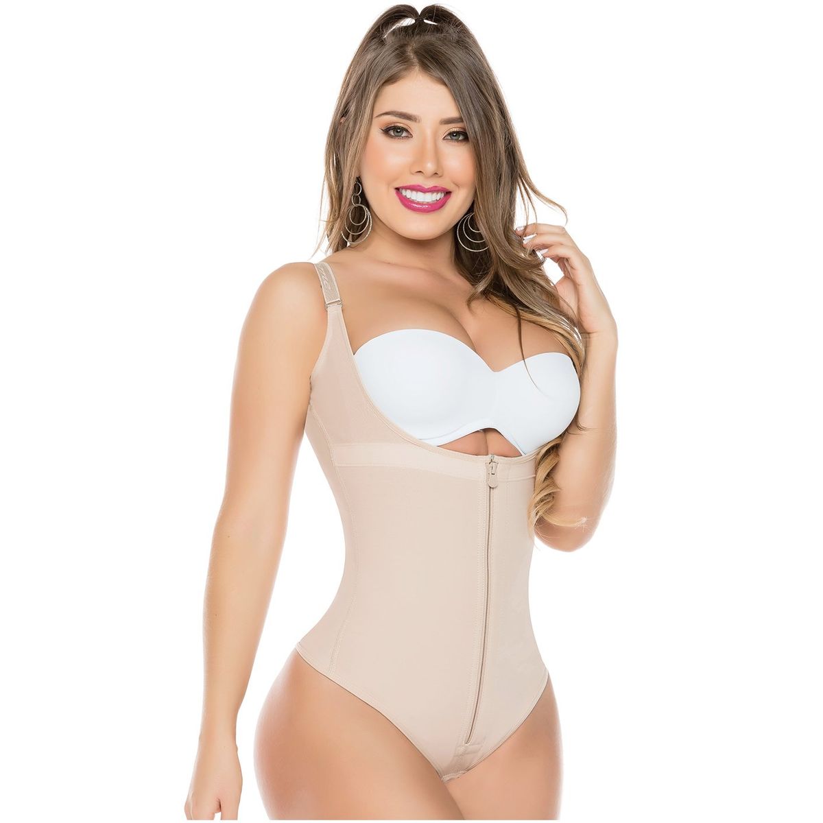 FAJAS SALOME - Faja Colombiana Moldeadora Body brasilera espalda alta 351 Fajas Salome