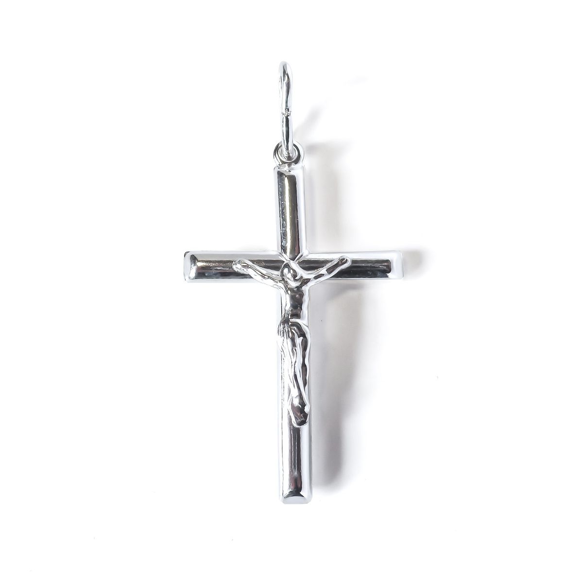 COGGIOLA - Colgante Cruz Cristo Grande Plata Fina 925