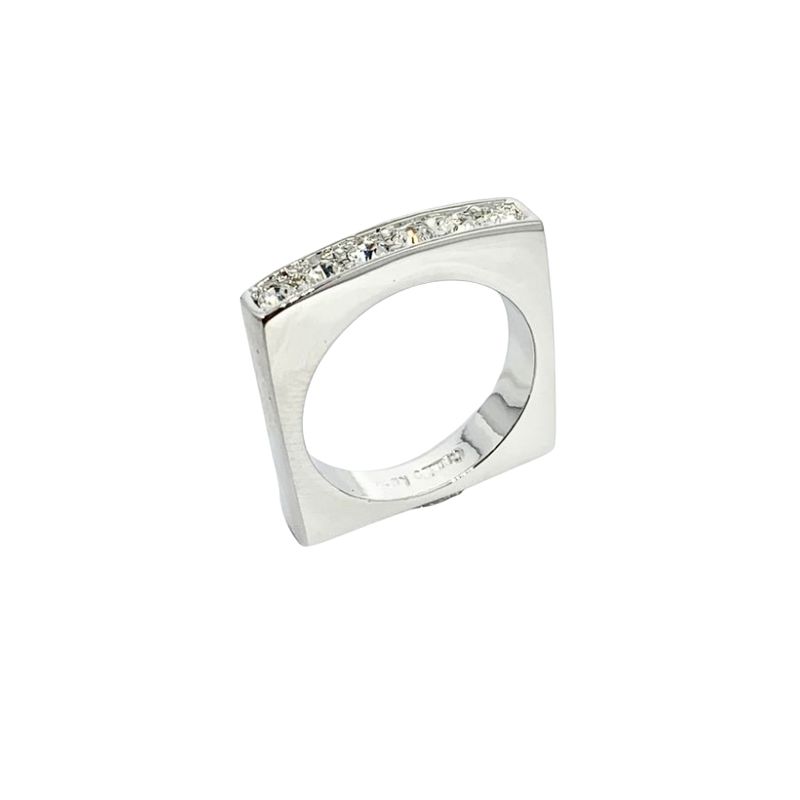 CAMILLE LUCIE - Anillo Enchapado en Rodio