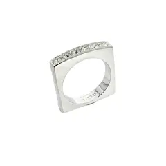 CAMILLE LUCIE - Anillo Enchapado en Rodio