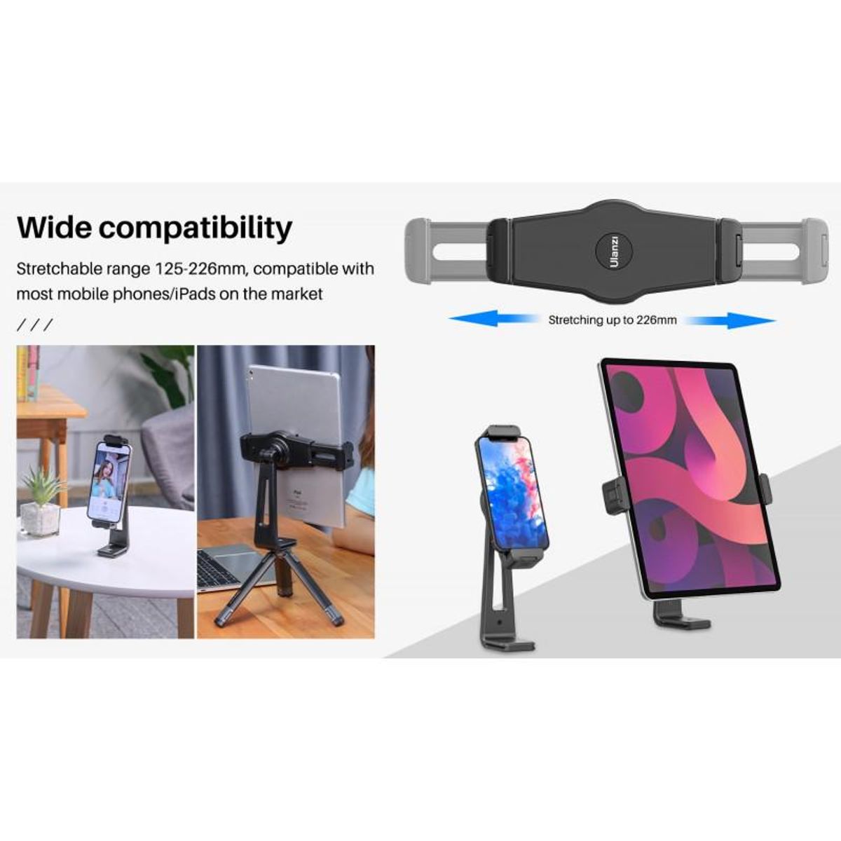 ULANZI - Ulanzi ST-20 Soporte Para Teléfonos Tablets y Accesorios