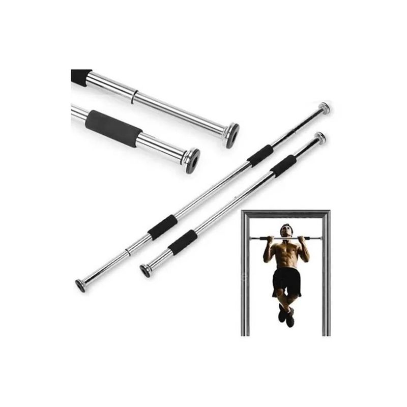 GENERICO - Barra De Puerta Ajustable 80-100cm Marco Dominadas 237033