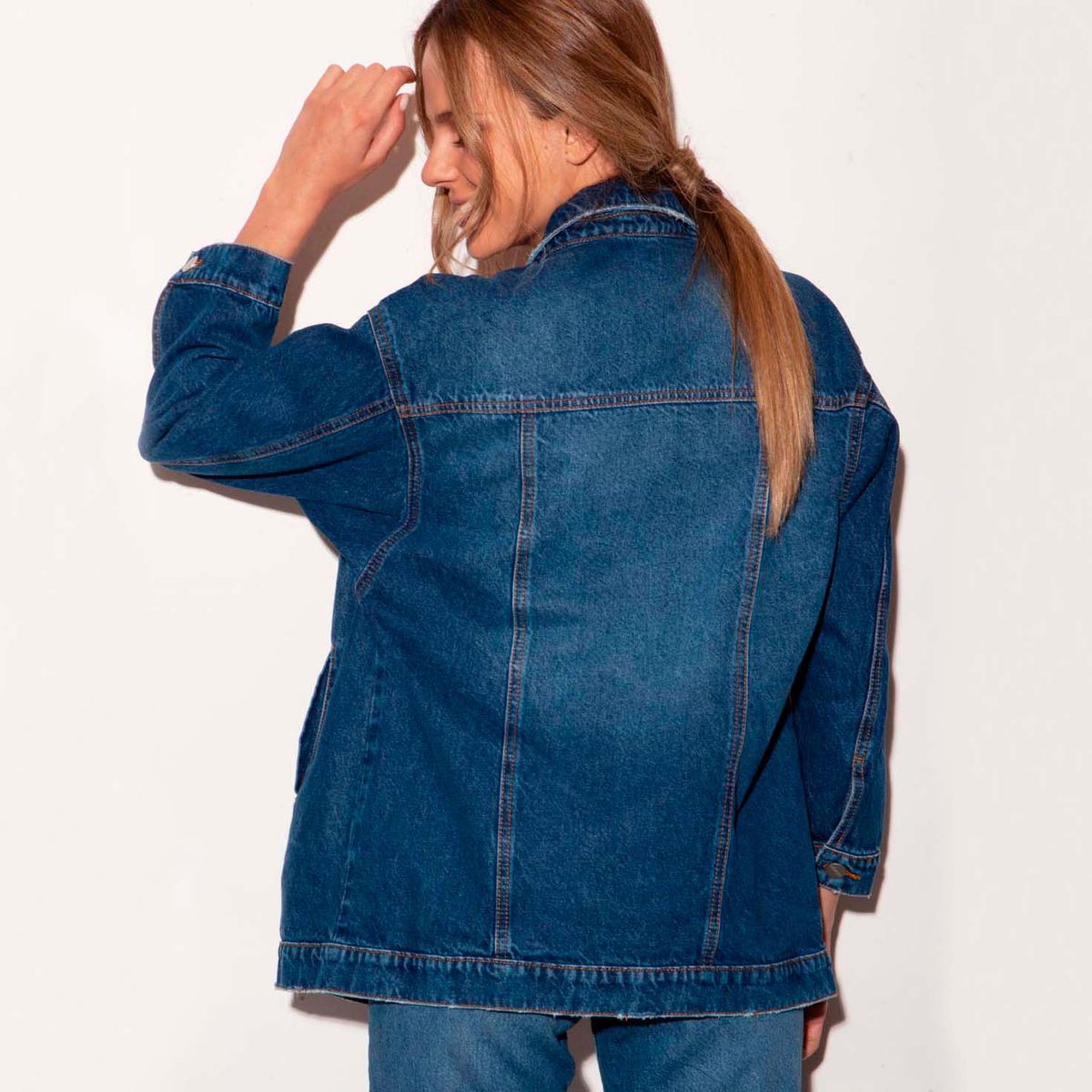 MOMCHIC - Chaqueta Ramona Over Size Recta