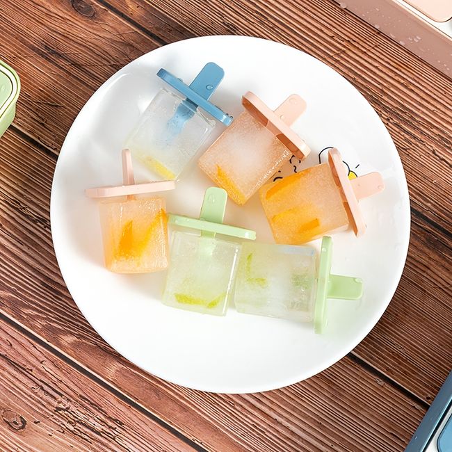 GENERICO - Set de Moldes para hacer helados 0332 Celeste