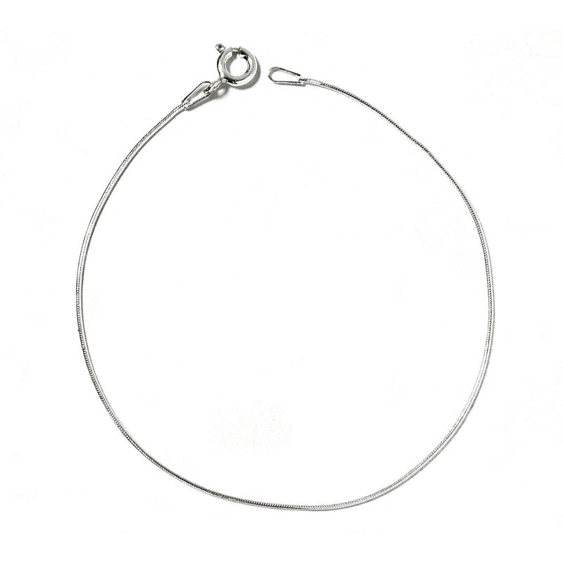 ANDREA COGGIOLA JOYAS - Pulsera Cola Topo Plata Fina 925