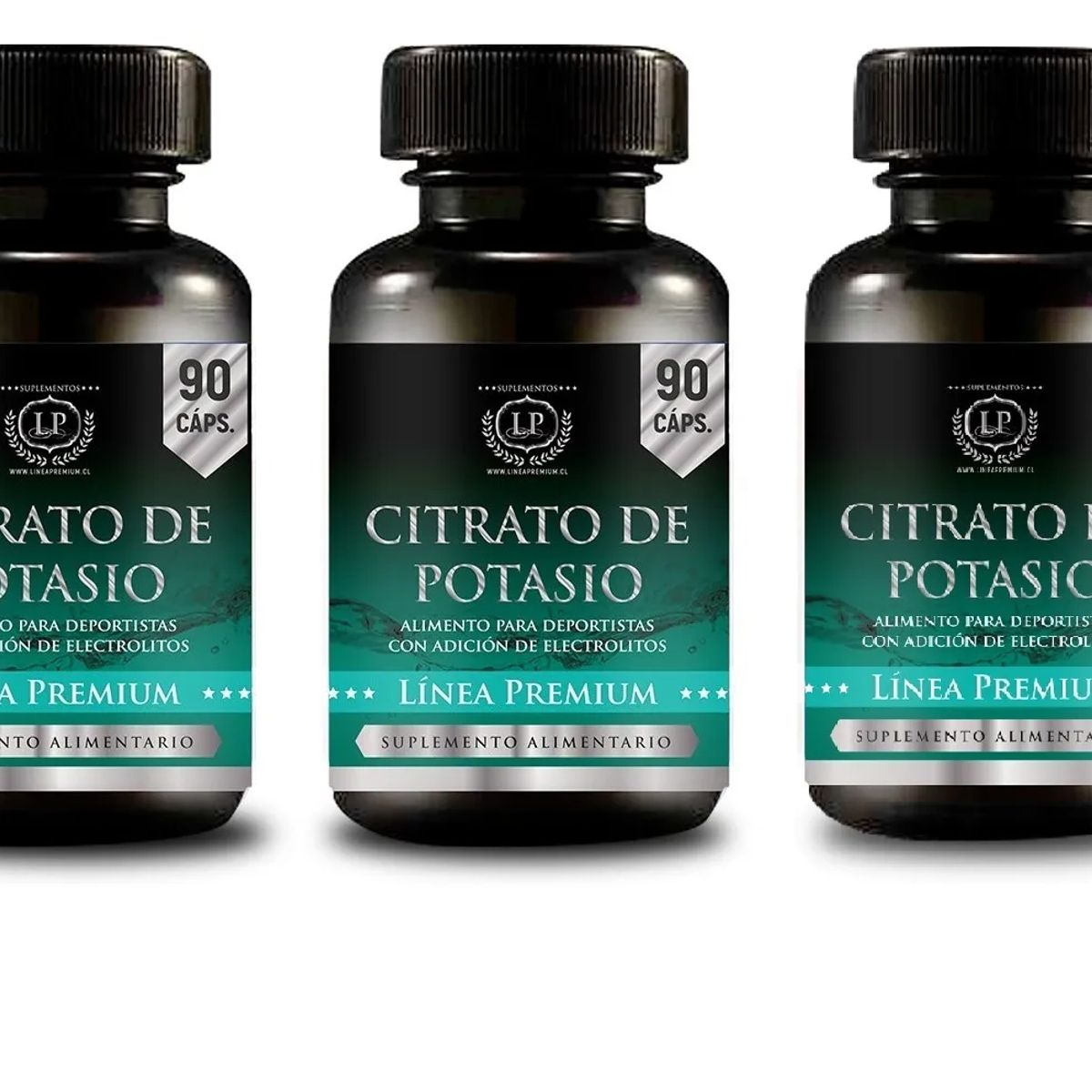 GENERICO - Citrato De Potasio Puro Zeo 270 Capsulas 800mg 3x90 Caps
