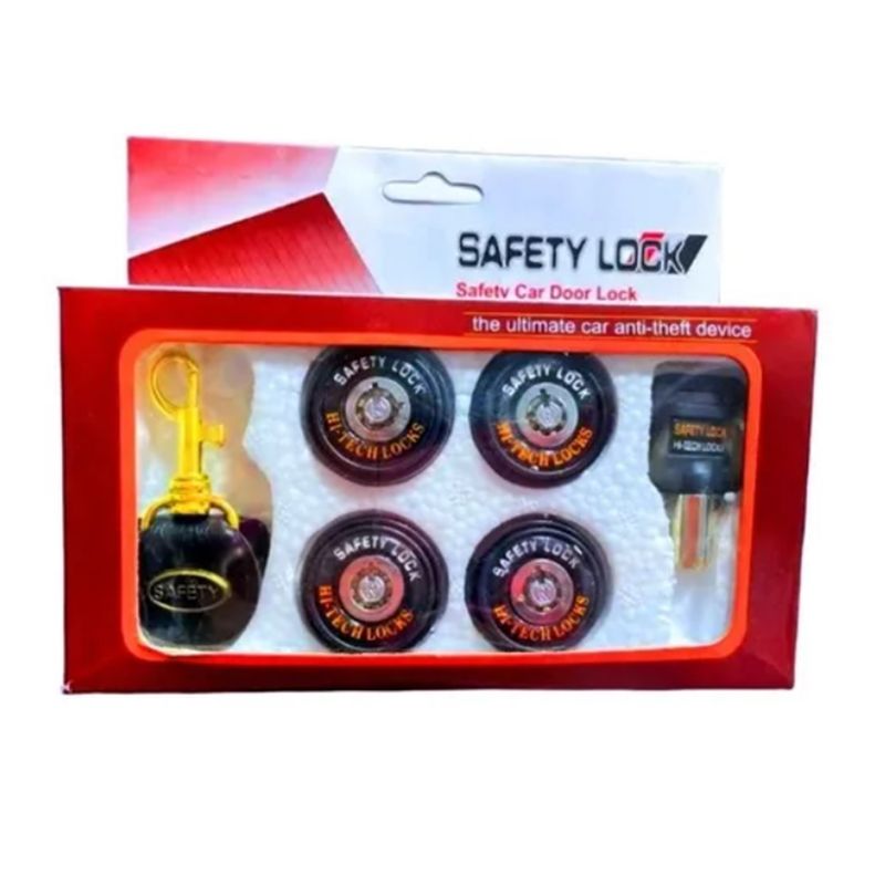 GENERICO - CHAPA DE SEGURIDAD UNIVERSAL PARA 4 PUERTAS