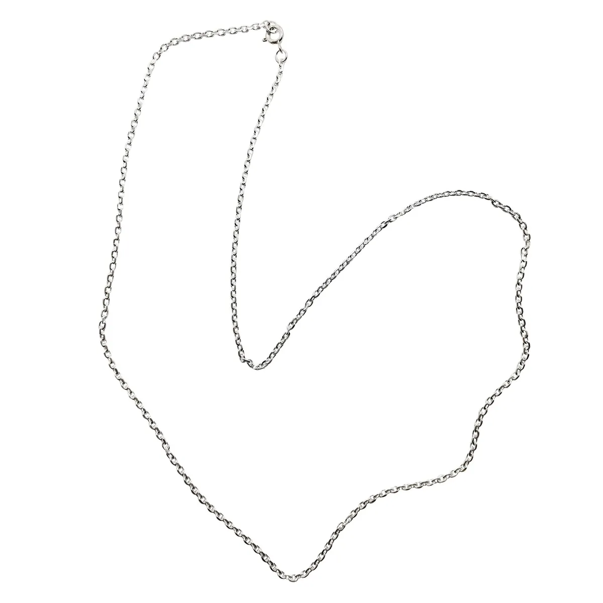 COGGIOLA - Cadena Eslabón Hombre 60cm Plata Fina 925