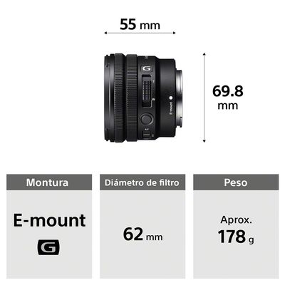 Imagen 2 del producto Lente Gran Angular E PZ 10-20 SELP1020G