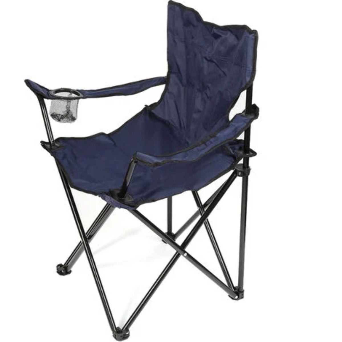 OEM - Silla Plegable Camping Playa Piscina Picnic - AZUL OSCURO