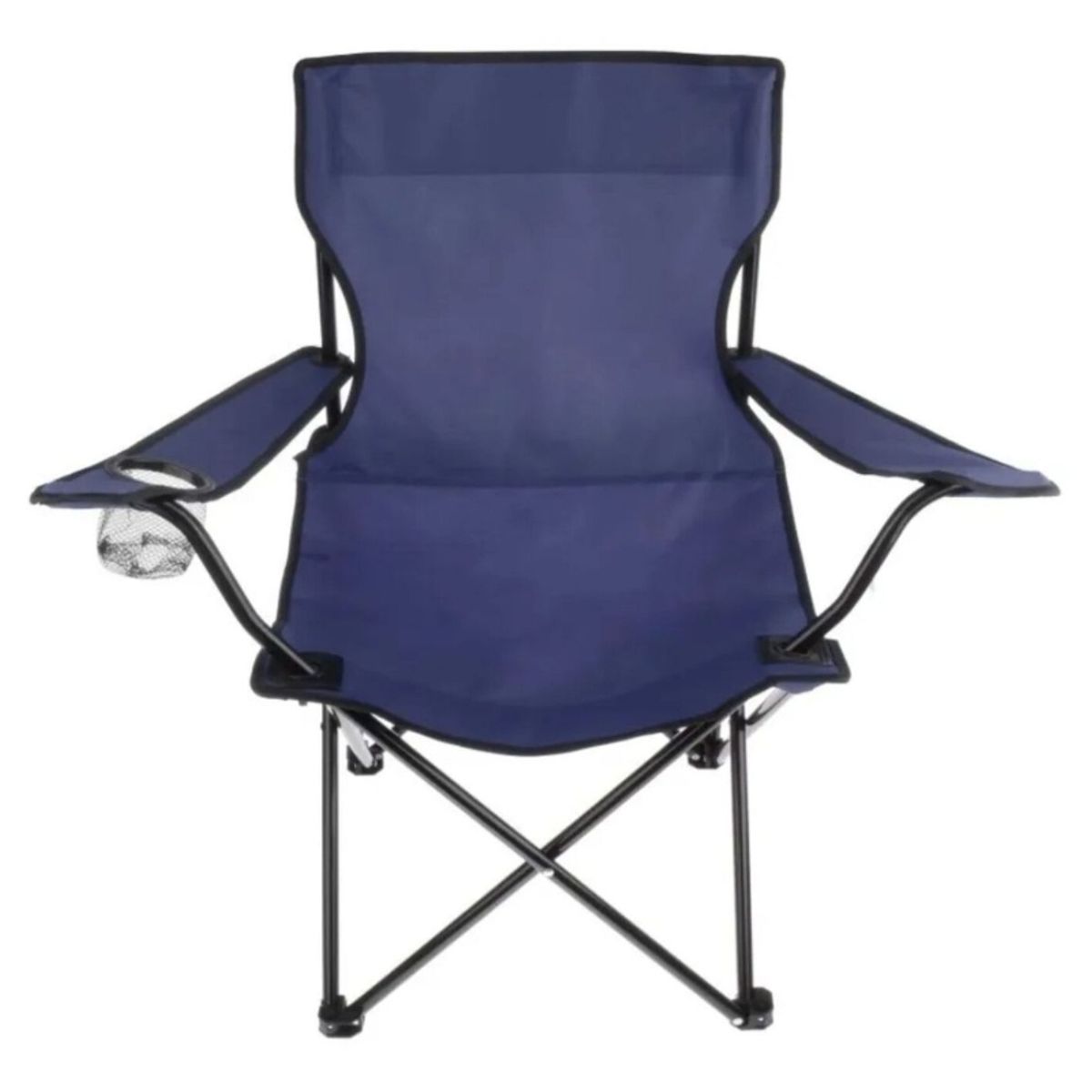 OEM - Silla Plegable Camping Playa Piscina Picnic - AZUL OSCURO