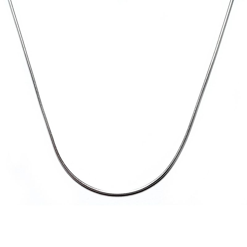 ANDREA COGGIOLA JOYAS - Cadena Cola de Topo Delgada Plata Fina 925.