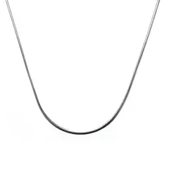 COGGIOLA - Cadena Cola de Topo Delgada Plata Fina 925