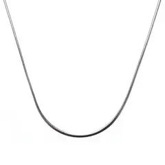 COGGIOLA - Cadena Cola Topo Delgada 40cm Plata Fina 925