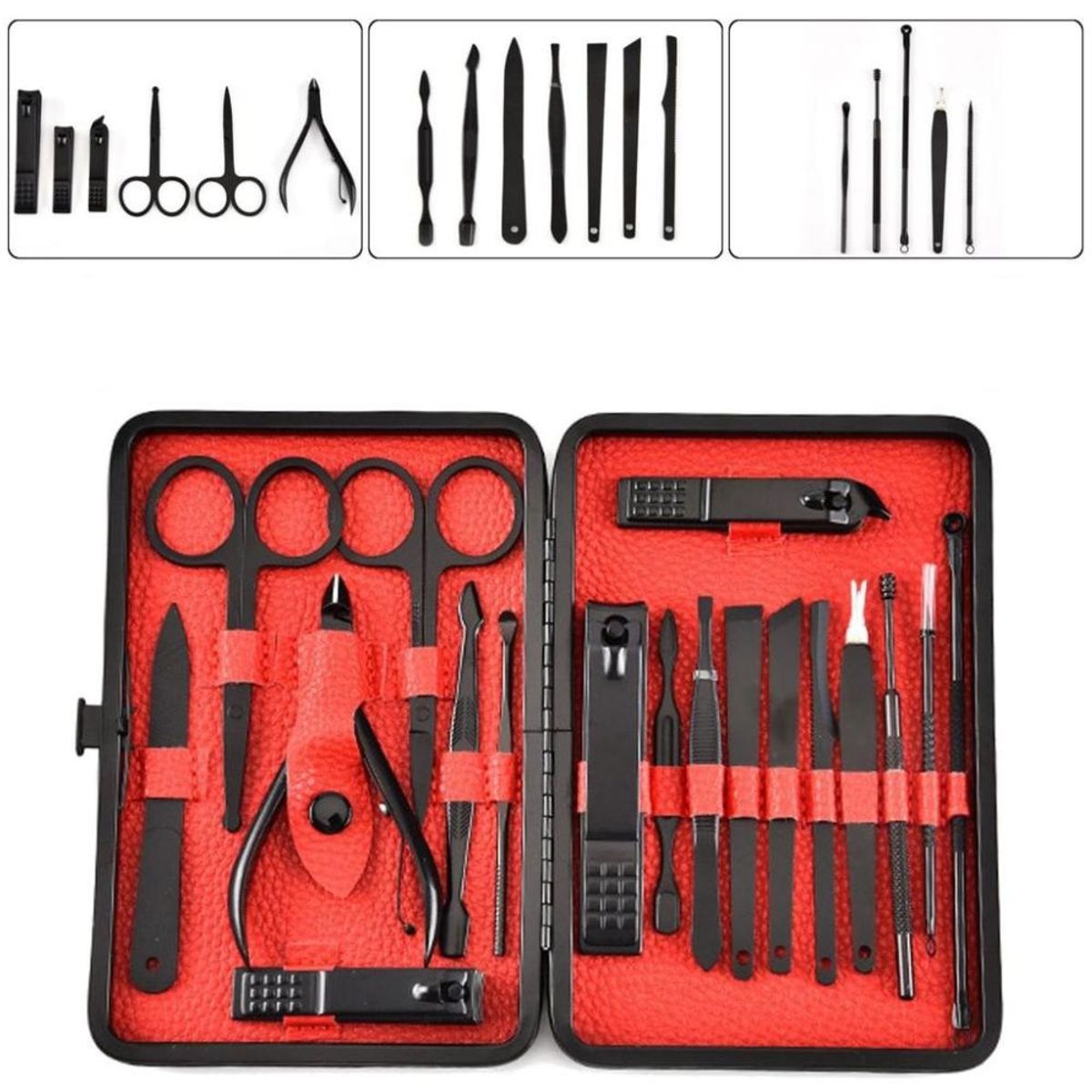 GENERICO - Set De Manicura Y Pedicura Profesional Set De 18 Piezas