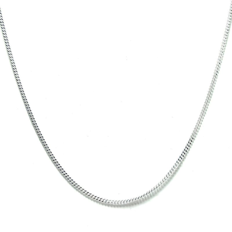 ANDREA COGGIOLA JOYAS - Cadena Grumet 60cm Plata Fina 925