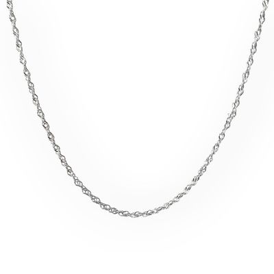 Imagen 2 del producto Cadena Singapur 60cm Plata Fina 925