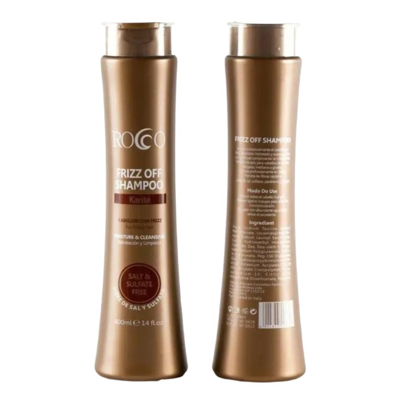 ROCCO - Shampoo Frizz Off Sin Sal 400ml Rocco