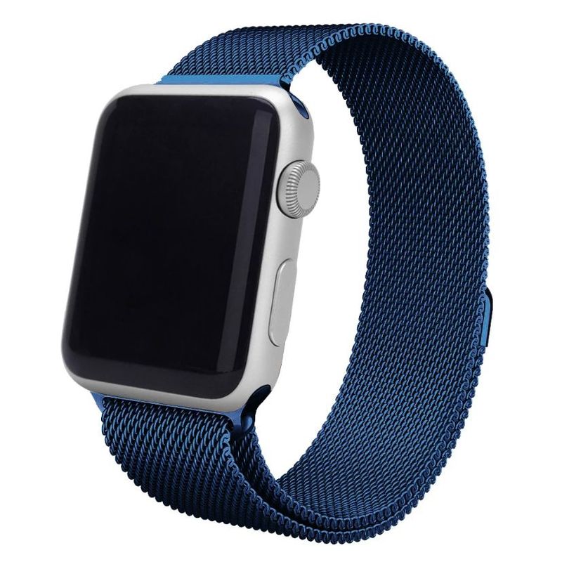 GENERICO - Correa para Apple Watch ajustable acero inoxidable