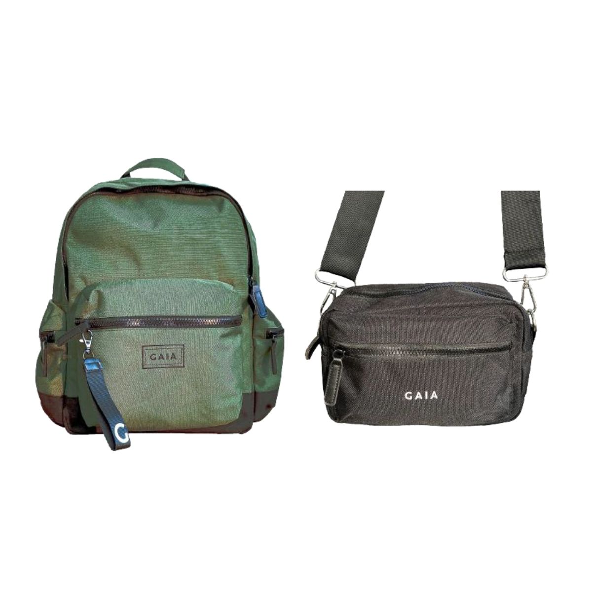 GAIA - PACK CARTERA BANDOLERA  MOCHILA GAIA