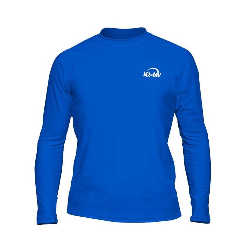 IQ - Polera manga larga de corte recto para hombre con filtro solar UPF 300