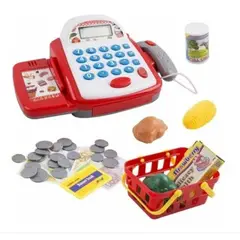 GENERICO - Caja Registradora Para Niños Con Accesorios Y Sonido