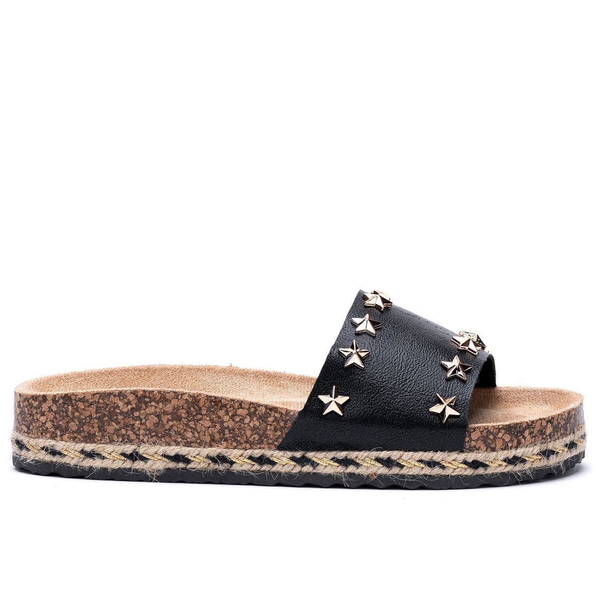 APOSTOL - Sandalia Mujer Negro Fatiha Apóstol