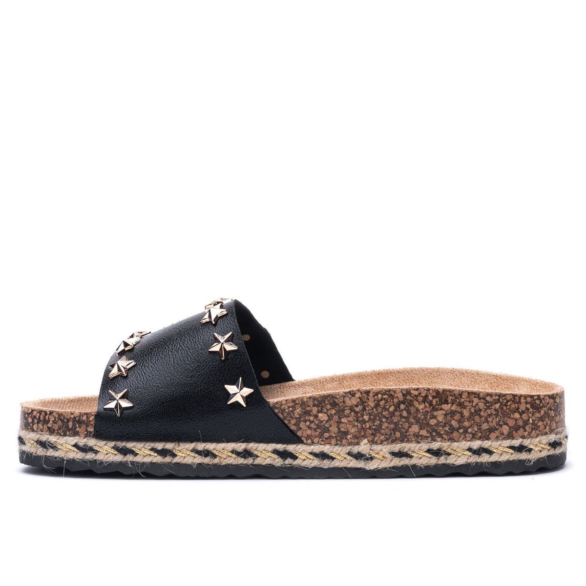 APOSTOL - Sandalia Mujer Negro Fatiha Apóstol