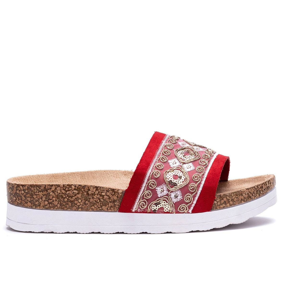 APOSTOL - Sandalia Mujer Rojo Acia Apóstol