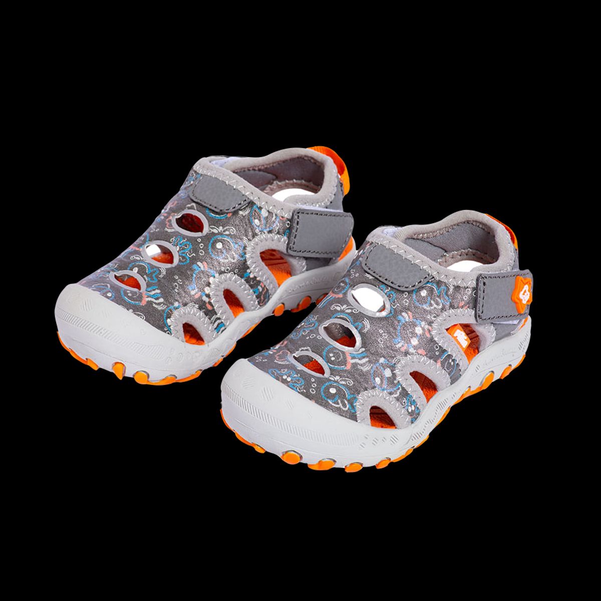 PILLIN - Sandalia Bebe Niño Gris Pillin PILLIN