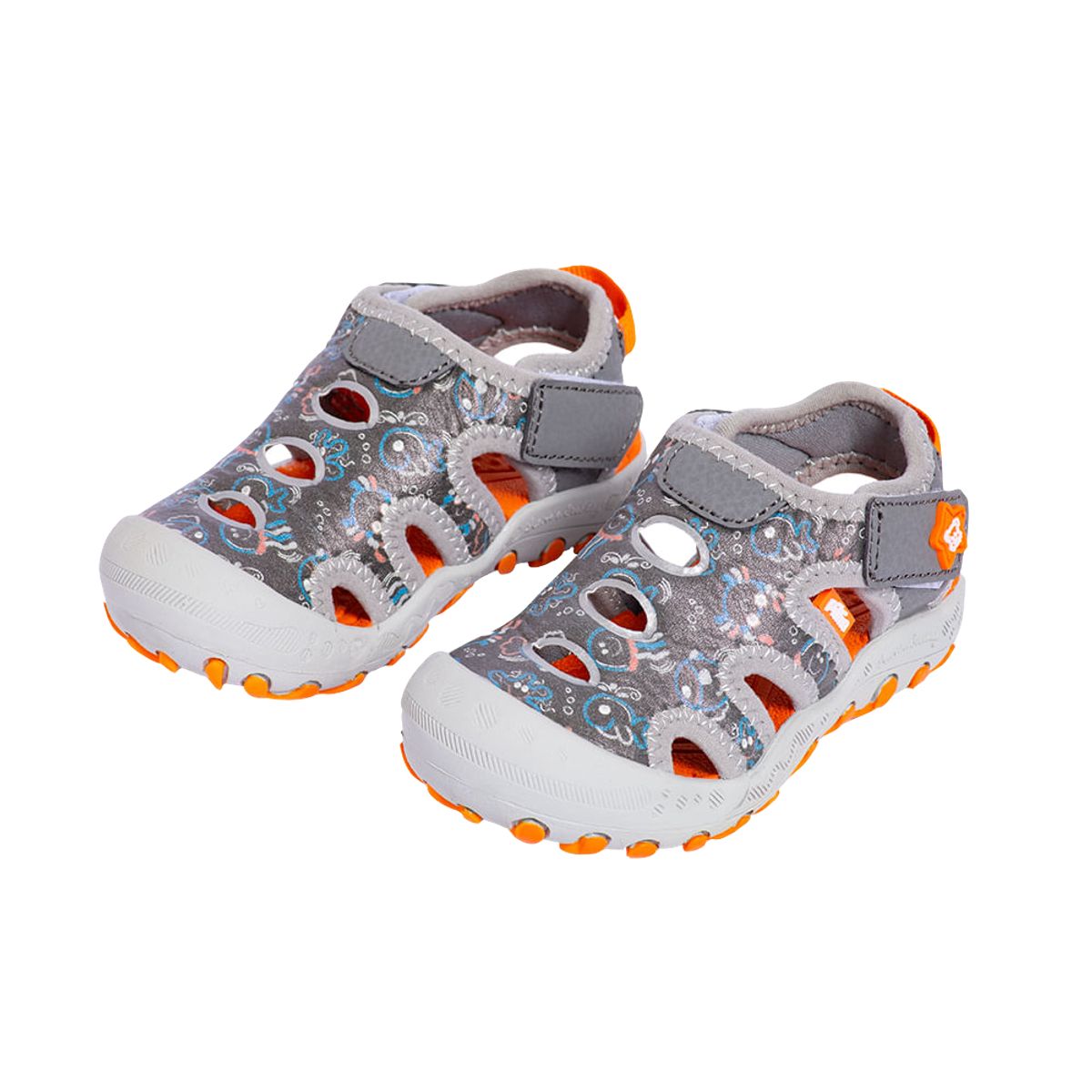 PILLIN - Sandalia Bebe Niño Gris Pillin PILLIN