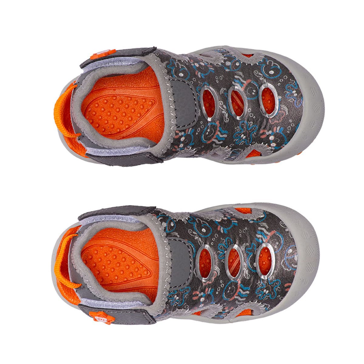 PILLIN - Sandalia Bebe Niño Gris Pillin PILLIN