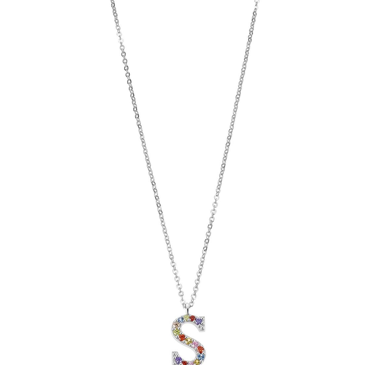 LOTUS SILVER - Collar LP3426-1/S Lotus Silver Mujer Letters