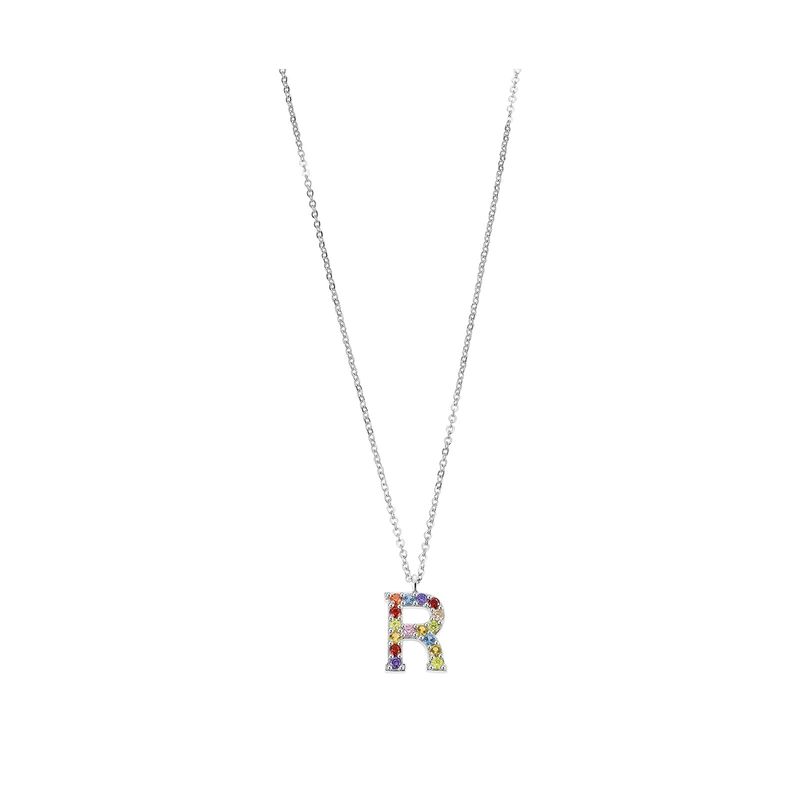 LOTUS SILVER - Collar LP3426-1/R Lotus Silver Mujer Letters