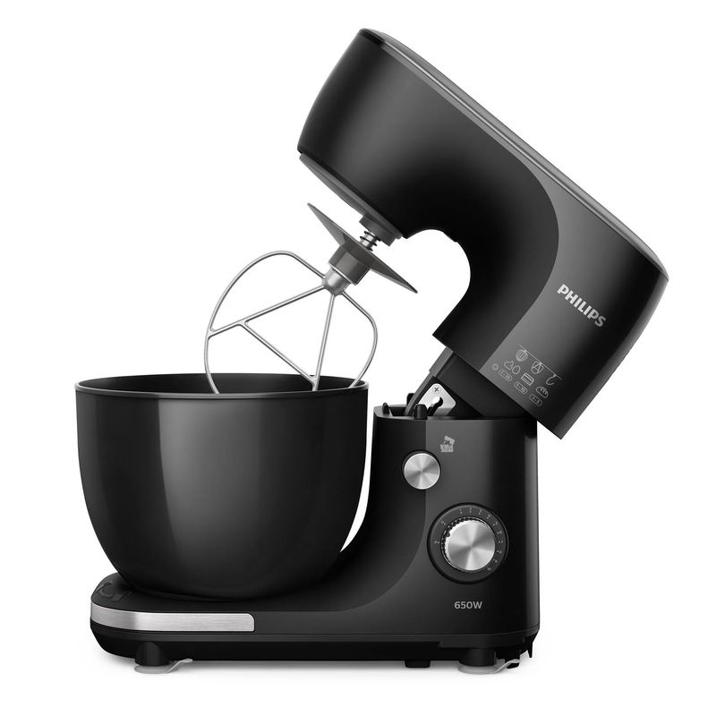 PHILIPS - Batidora Planetaria Philips Advance 650W Bold 5LT HR7912 - Negro